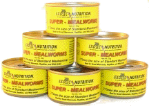 CANNED SUPER MEALWORMS (Sold Out)