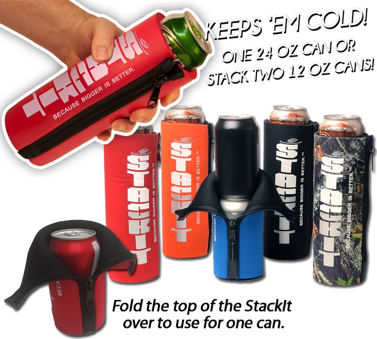 TWO CAN STACK IT CAN COOLER