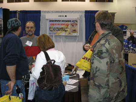 US AT THE ST. PAUL ICE FISHING SHOW IN MINNESOTA